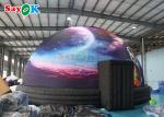 32.8ft Astronautic Inflatable Planetarium Projection Dome Tent Black Projection