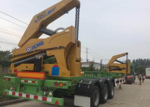 Wholesale Self Loading Truck Mounted Crane 3 Axle Container For Transportation from china suppliers