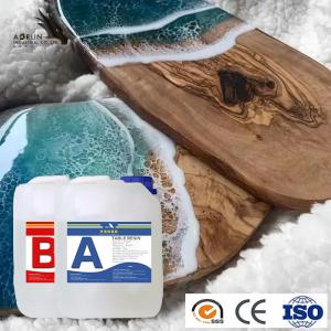 Wholesale AB Glue Clear High Gloss Epoxy Clear Coat 2:1 AB Hand Craft Paintings from china suppliers