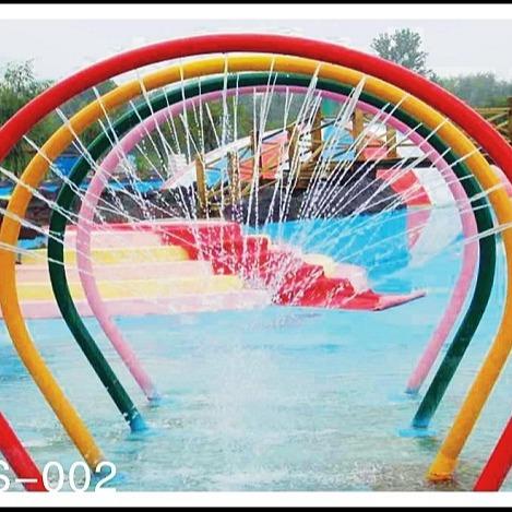 Rainbow Door Aqua Play, Spray Aqua Park Equipment, Fountains Play Structure for