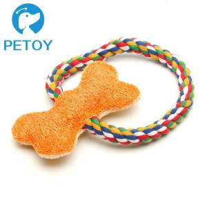 Wholesale Professional Latext Nylon Rope Dog Toy Non - Toxic Material For Small Dogs from china suppliers