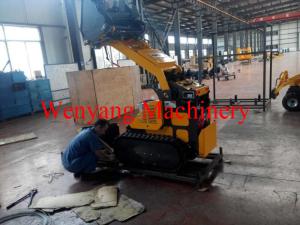 Wholesale Mini Crawler Skid Steer Loader 800mm Total Width Deliver To Australia from china suppliers