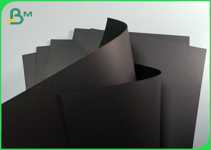 Double Side Smooth Black Cardboard Paper In Sheets 300gsm 450gsm