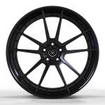 Matt Black 2-PC Bolt Style 5x112 5x130 Luxury Cars Prosch 991 Auid RS6