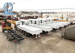 Wholesale CIVL Howo 4x2 Truck Mounted Crane 10 Tons Telescopic Boom Crane from china suppliers