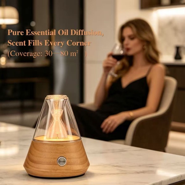 Eco Friendly Cold-air Diffusion Aroma Diffuser with Customizable Design for Luxury Home Fragrance