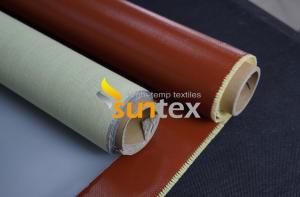 Wholesale Silicone coated fiberglass fabric silicon rubber coated fiberglass cloth from china suppliers