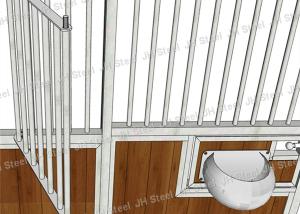 Wholesale Design Prefab Steel Horse Stall Panels Middle Walls Infill Bamboo Wood from china suppliers