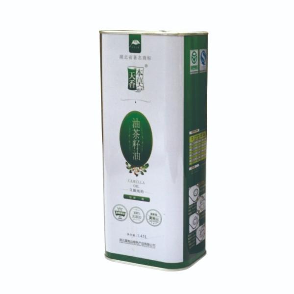 DADI 1.45L Customized Design Olive Oil Tin Can -Assured 1.45 Liter Food Oil Can in Europe Market