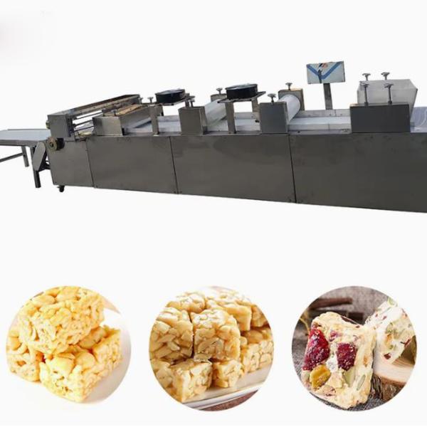 MK-75 SUS304 Food Grade Sesame Bar / Peanut Candy Cutting Machine