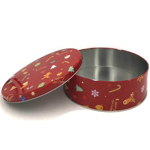 DADI Custom Printed Fruit Candy Tin Round Small Metal Box