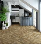 4mm Herringbone SPC Waterproof Fireproof Click Brown GKBM FT-W29119AB-3