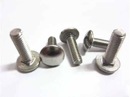 Q235 Galvanized Hex Head Bolts , Stainless Steel Carriage Bolts Long Service