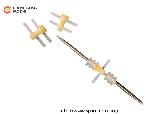 1750200435-100AS Wincor Nixdorf Cineo Wheel Shaft RM3 ATM Spare Parts