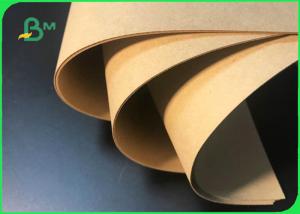 Wholesale 250GSM 300GSM Unbleached Kraft Cardboard Virgin Wood Pulp For Packaging from china suppliers