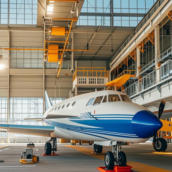 Customized Industrial Steel Frame Building Easy Assemble Metal Hangar Building