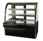2 Shelves And Adjustable Cake Display Freezer / Refrigerant R404a Baked Goods
