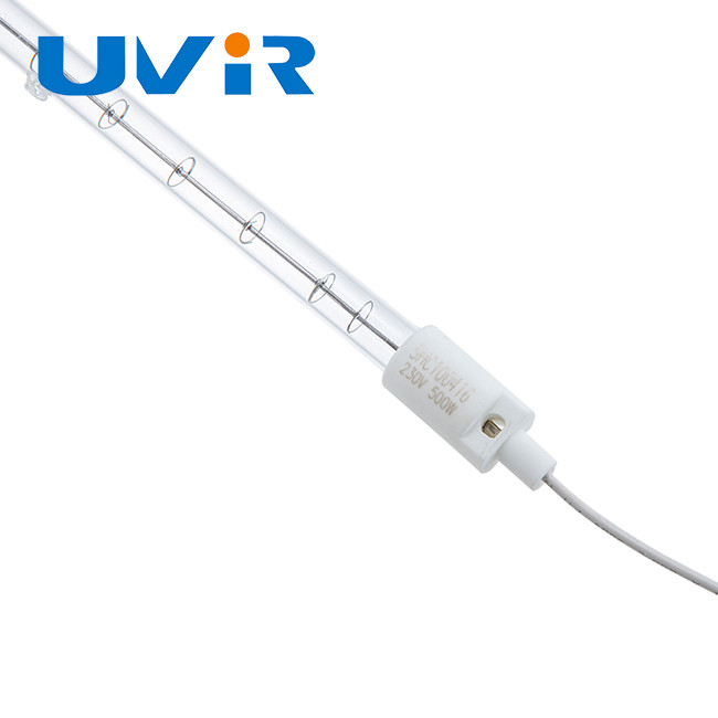 SC06 Clear Quartz Infrared Lamps Tungsten 230V For Powder Coating