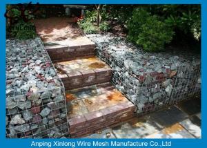 Wholesale Zinc-Al Coated Welded Gabion Wire Mesh Green / Yellow / White Color available from china suppliers