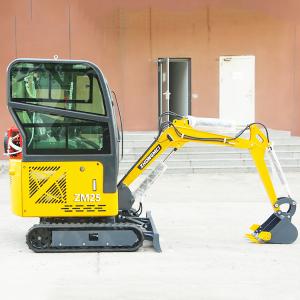 Wholesale Small Hook Machine Crawler Micro Digger Mini Excavators 2.5Ton Agricultural Mini Excavator from china suppliers