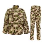 Outdoor Olive Green 4 Pockets BDU Suit Mens Uniform Clothing Jacket for