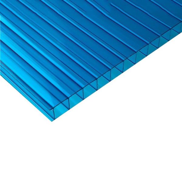 Uv Resistance Colorful Twin Wall Hollow Sheet Price Green House Polycarbonate
