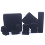 Handmade Black Velvet Ring Jewelry Box for Necklace Stud Earrings Bracelet