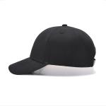 Oem 5 Panel Sport Dad Hat Embroidery Logo Black Cotton Gorras Unisex Baseballl