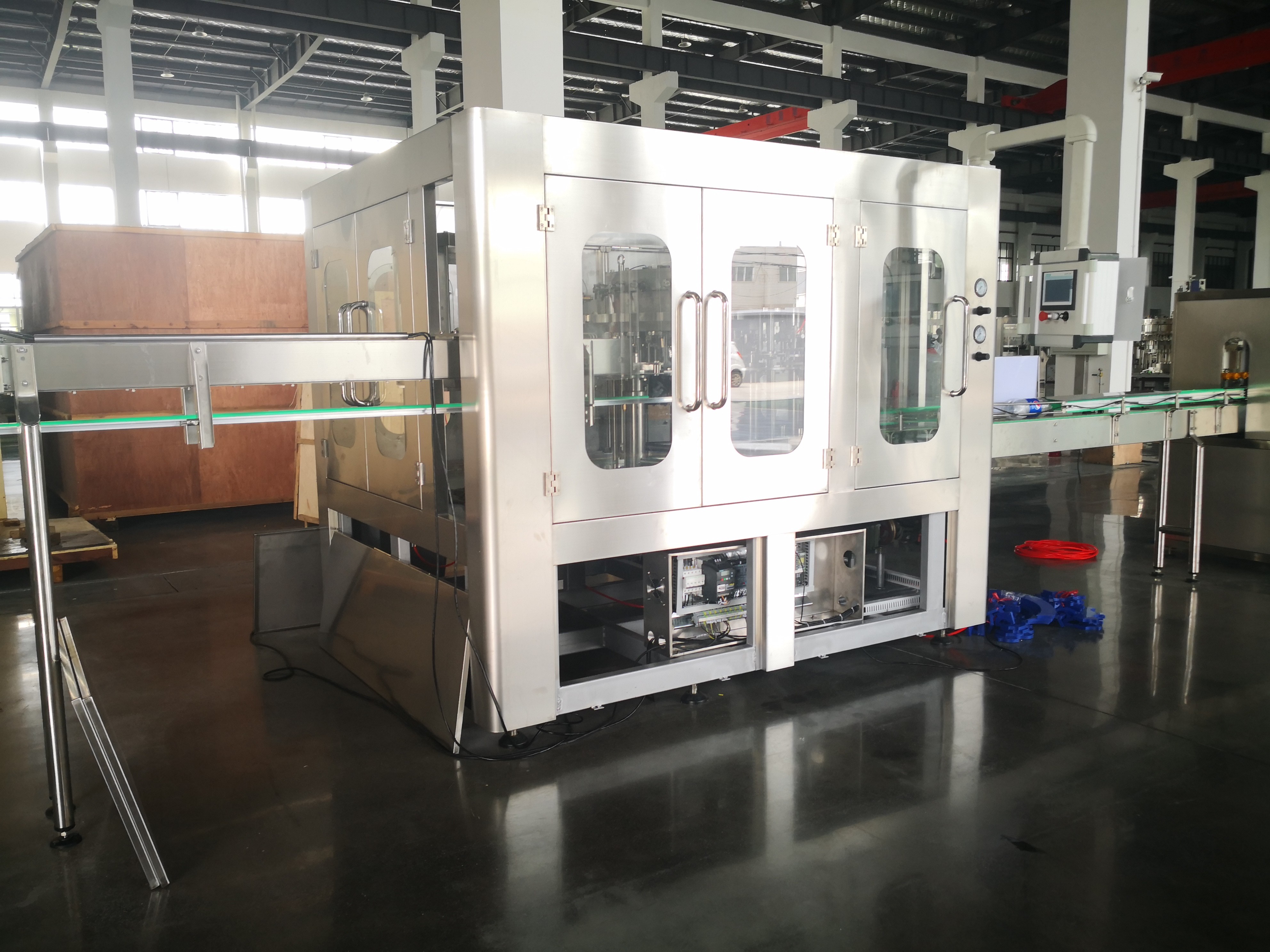 CGF Drinking Water Filling Machine 100KVA 2000ML PET Bottled
