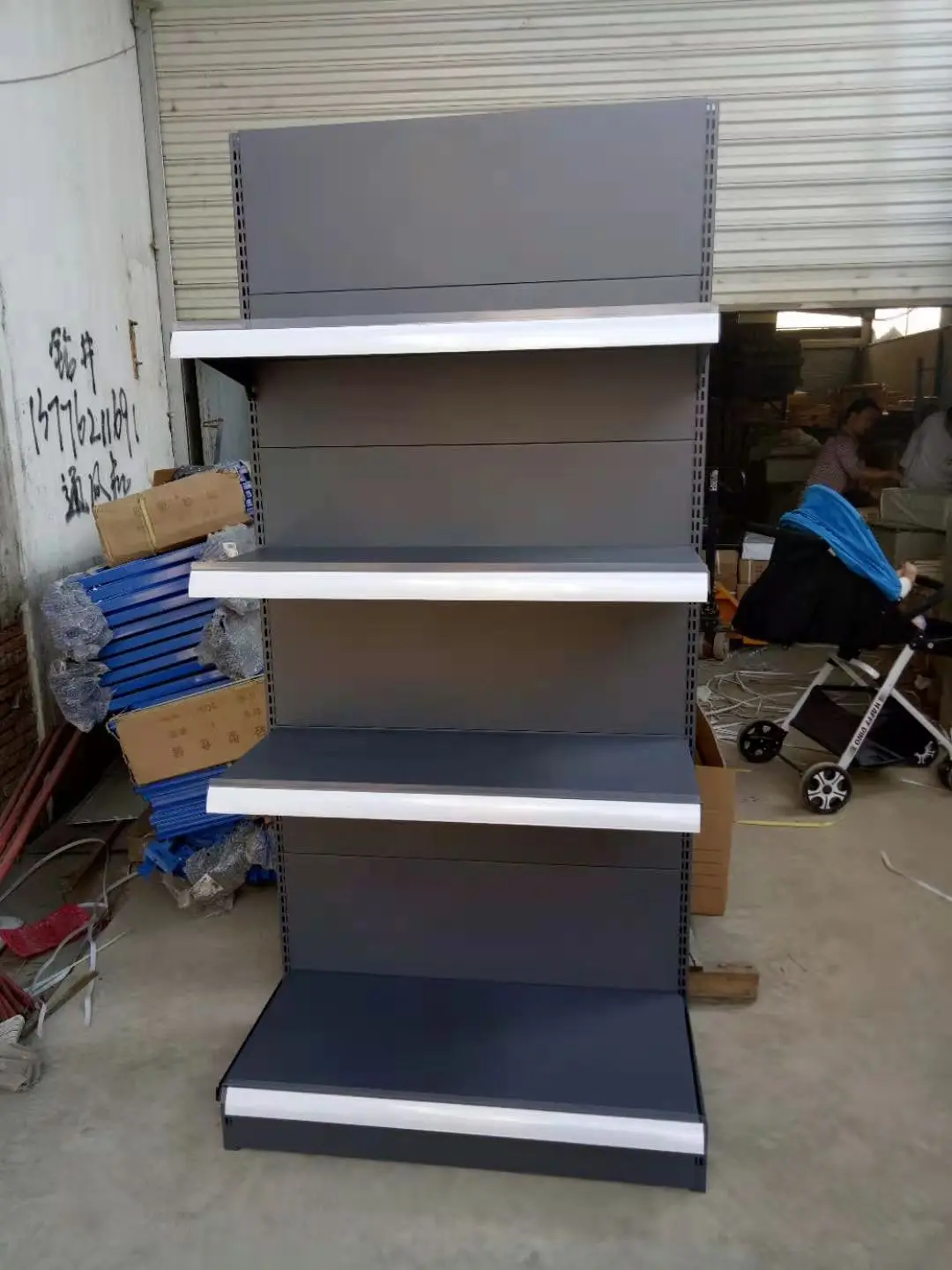 Factory Price Retail Stainless Steel Shelf Racks For Stores
