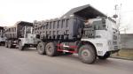 ZZ5707S3840AJ 6x4 70T Mining Dump Truck With HW7D Cabin 3800 + 1500mm Wheel Base
