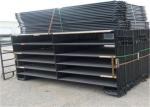 hot dipped galvanized electrostatic powder coated Farm gate 72'' high 16 gauge 6
