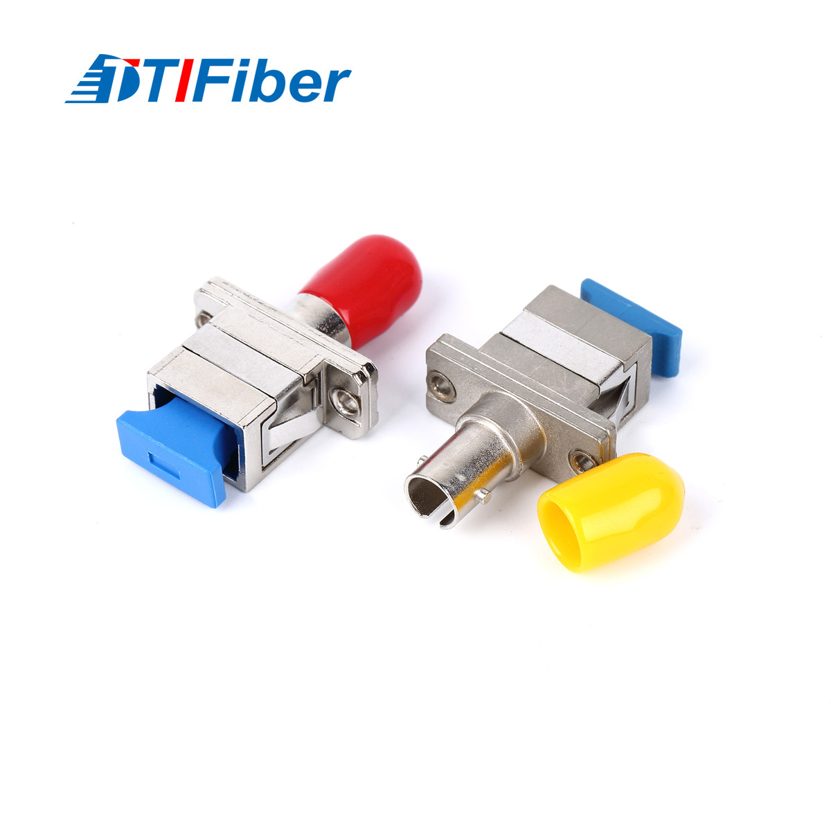 SC/UPC - ST/UPC Metal Type Fiber Optic Hybrid Adapter IEC 61754-13