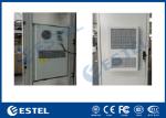 Fan Cooling Galvanized Steel 42U Outdoor Telecom Cabinet
