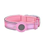 Hot Sale Airtag colorful Reflective Dog Pet Nylon Necklace Light Training Collar