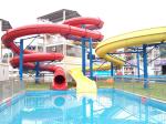 Long Spiral Water Ride Aqua Park Equipment Inner Width 0.8m