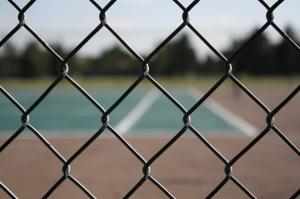 Wholesale Black PVC Coated Chain Link Panels/Cyclone Fence 2.1mx15mx60*60mmx3.3mm from china suppliers