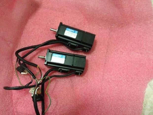 Original Assembly And Demolition Machine Sanyo Servo Motor Q2AA04010DXS2C Long Lifespan