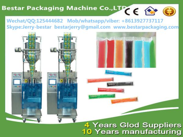Quality Automatic liquid frutis syrup packing machine form bestar packaging machine for sale
