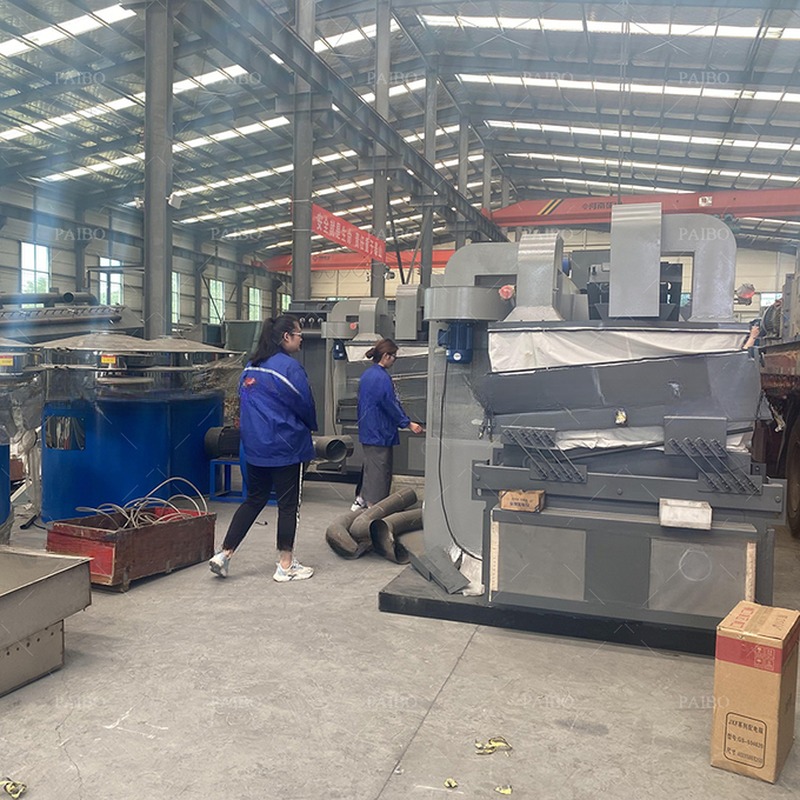 50-70kg/h Capacity Single Phase Copper Cable Granulator Recycling Separate Machine 2024