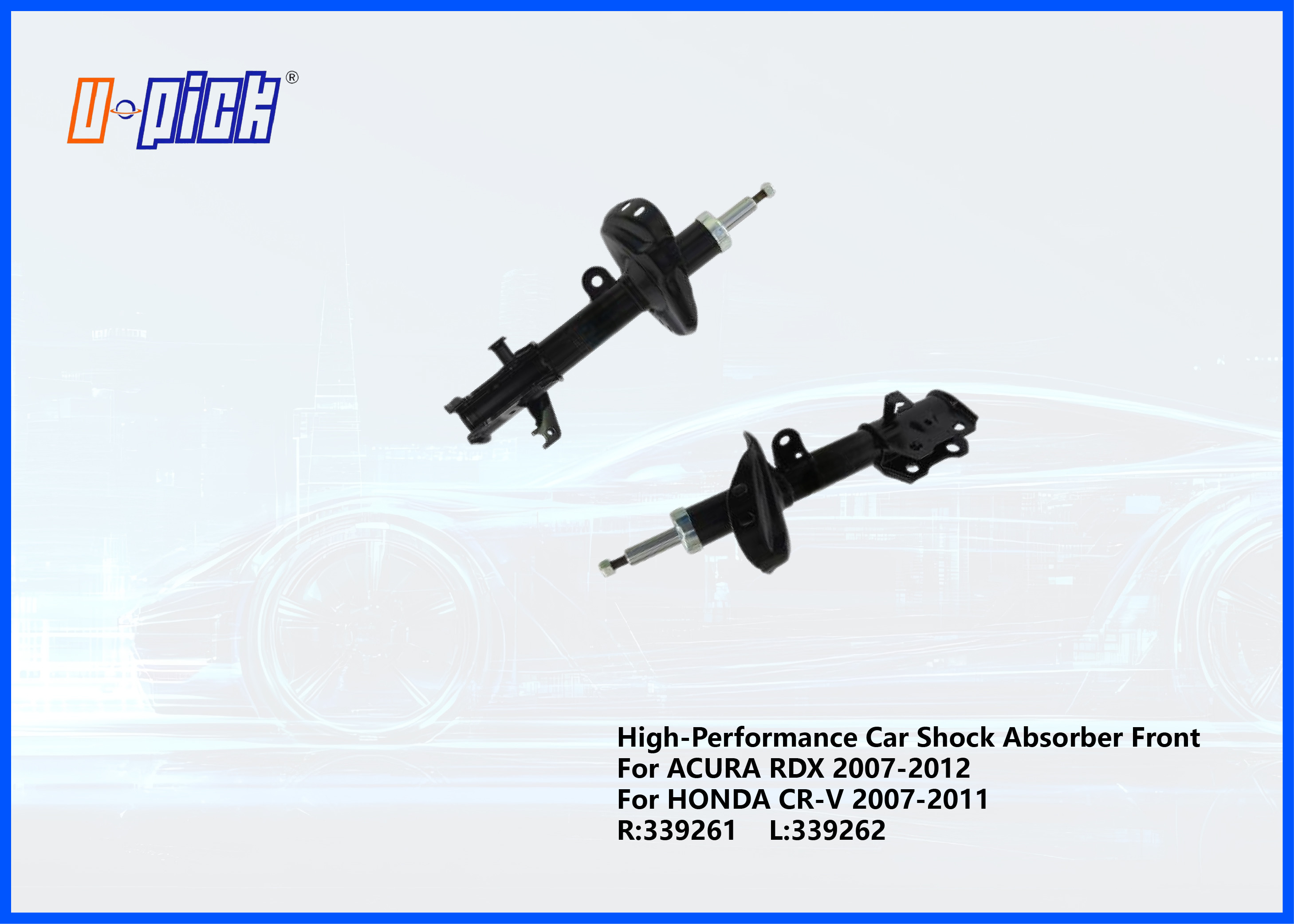 High-Performance Car Shock Absorber Front For ACURA RDX 2007-2012 HONDA CR-V 2007-2011 R:339261 L:339262