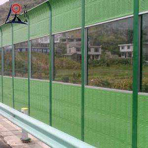 Wholesale Outdoor Sound Absorbing Aluminum Alloy Metal Road Noise Barrier Fence from china suppliers