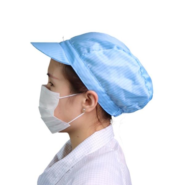Cleanroom Cap China Professional Supplier High Quality Clean Room Workwear Anti