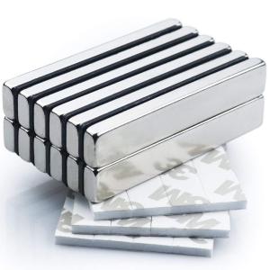 Wholesale High Strength NdFeB Sintered Block Magnet 40x15x5mm N45 for Industrial Applications from china suppliers