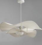 Nordic Cream Style Fabric Led Pendant Lights For Living Room Bedroom Bar Flower