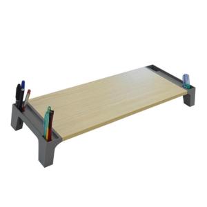 Wholesale Stainless Steel Metal Stamping Sleek Monitor Stand With Riser Design Cable Organizer Modern Style from china suppliers