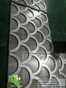 Wholesale Perforating Metal Sheet Aluminium Screen Powder Coated For External Wall Panel from china suppliers