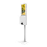 LCD Advertising Player And Touch Free Auto Hand Sanitizer Dispenser And Scent
