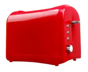 Wholesale Anti Slip Feet Red Long Slot Toaster 2 Slice Bread Centering Function from china suppliers