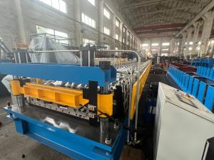Wholesale 0-12m/min 26-29 Gauge AG Panel Steel Profile Metal Roof Sheet Roll Forming Machine from china suppliers